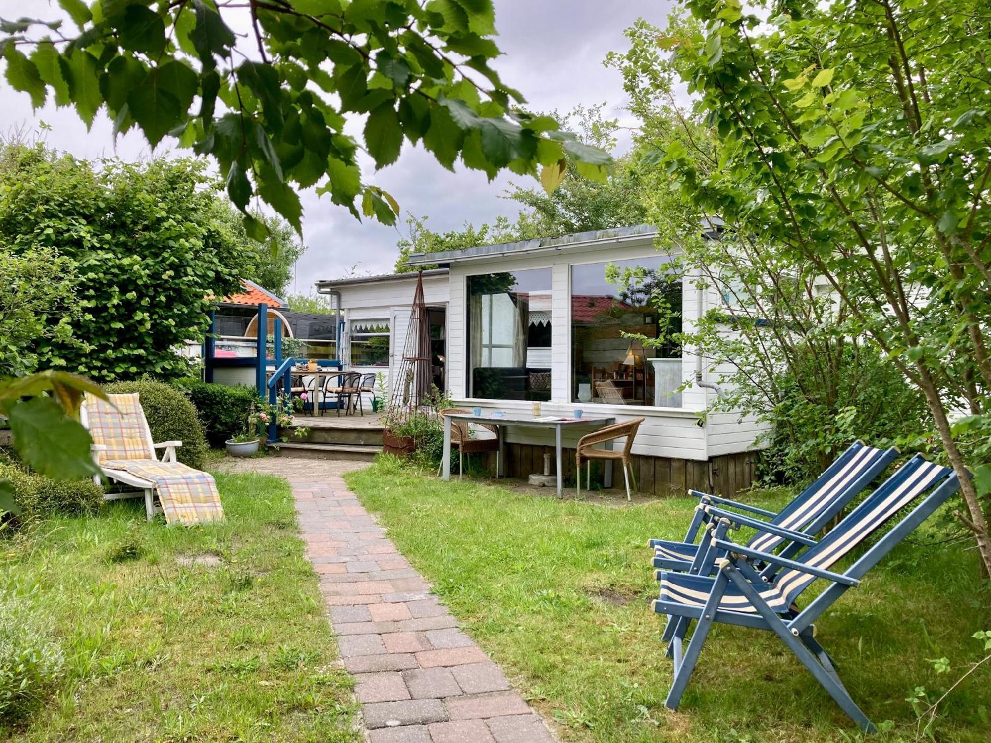 Het Kleine Huis Mobile Home By The Harbour And The Lauwersmeer Anjum Dış mekan fotoğraf